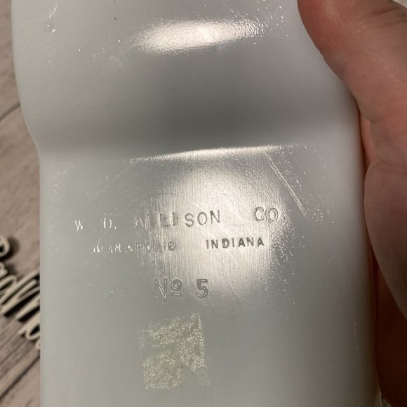 Vintage Antique Milk Glass Dentist Cabinet Tray C - Picture 7 of 7